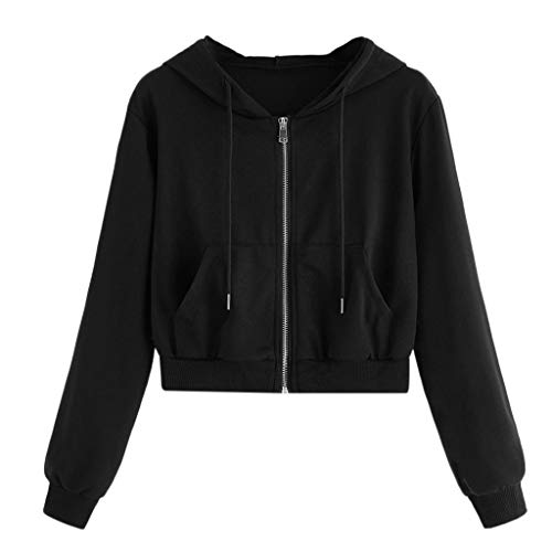 Teenage Boy Hoodies Women's Fleece Lined Zip Up Hoodie Long Sleeve Crop Top Hooded Sweatshirt Volleyball Sweatshirts for Teen Girls Cute Clothes for Teen Girls