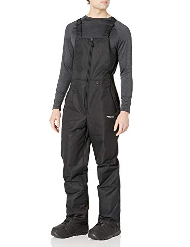 Arctix Men's Essential Insulated Bib Overalls, Black, 3X-Large/32