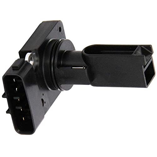 Mass Air Flow MAF Sensor for 2001-2007 6.6l Duramax Silverado Sierra LB7 LLY LBZ High Temperature Resistant Mass Airflow Sensor Replaces OEM AFH90M-01B 97209545 - Black