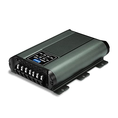 ATEM POWER 12V 40A DC to DC Battery Charger with Solar Input MPPT Controller for Lead Acid, AGM, Gel, Calcium, Lion Batteries, Multiple Protection Design On-Board Charger