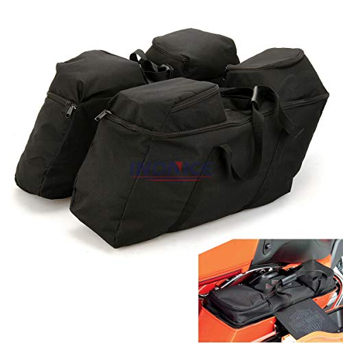 Happy-motor Hard saddle bag liners organizer Storage Bag for harley davidson Touring Road Glide Electra Glide Road King Saddlebag Liner 1993-2023