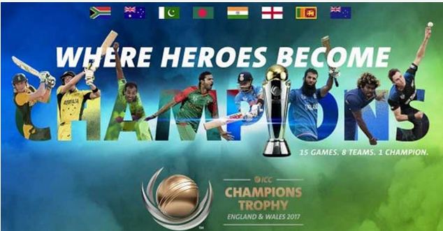 ICC Champions Trophy Live Telecast TV Channel 2017