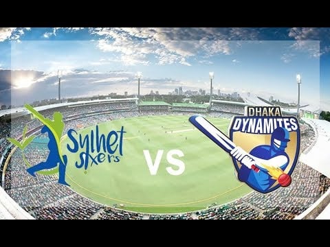 Sylhet Sixers vs Dhaka Dynamites Live Stream 1st match BPL 2017