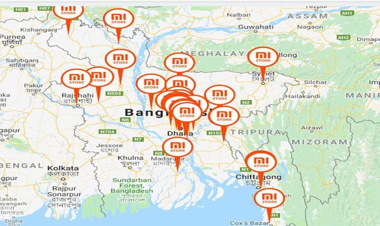 Xiaomi Showrooms and Store in Bangladesh