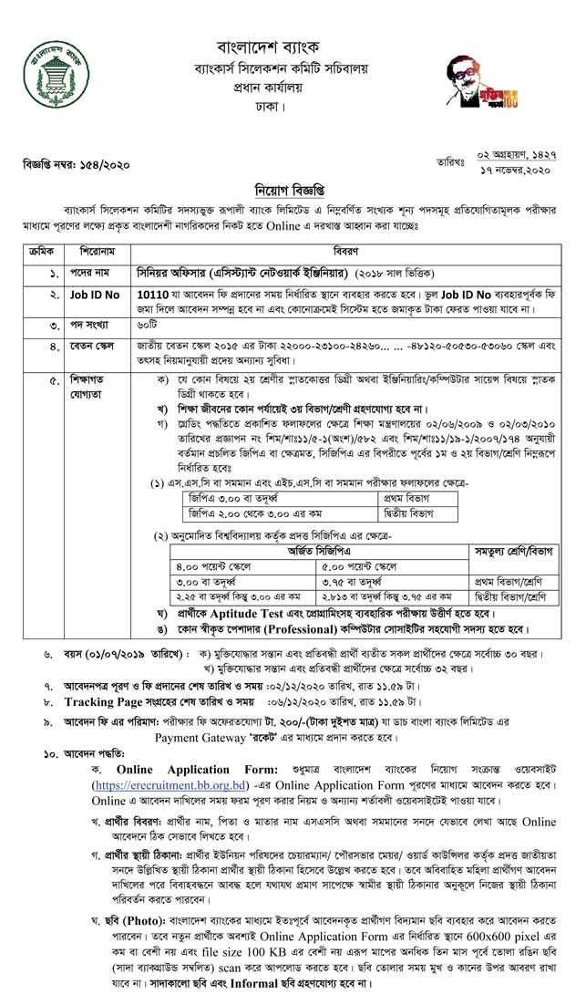Rupali Bank Job Circular 2020, Admit Card, Seat Plan | www rupalibank org