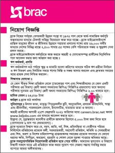 BRAC Job Circular 2021