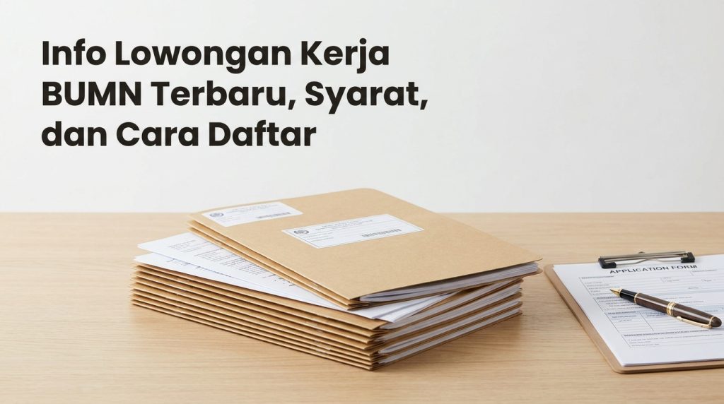 Info Lowongan Kerja BUMN Terbaru, Syarat, dan Cara Daftar