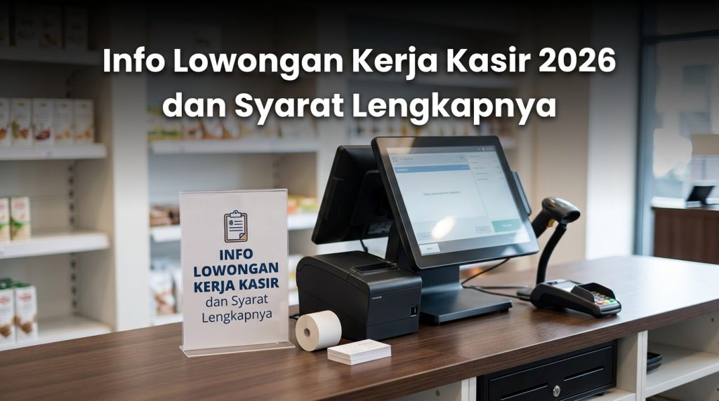 Info Lowongan Kerja Kasir 2026 dan Syarat Lengkapnya