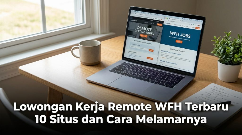 Lowongan Kerja Remote WFH Terbaru 10 Situs dan Cara Melamarnya