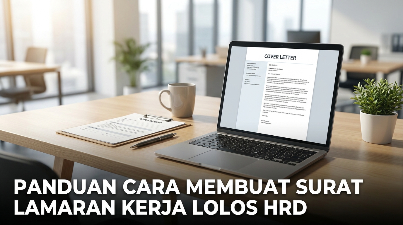 Panduan Cara Membuat Surat Lamaran Kerja Lolos HRD