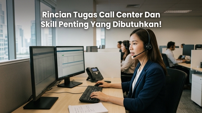 Rincian Tugas Call Center Dan Skill Penting Yang Dibutuhkan!